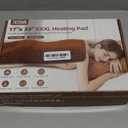 XXXL Heating Pad for Back Pain Relief, Heated Pad for Neck/Shoulders/Legs/Knees/Feet/Cramps, 6 Heat Settings Auto-Off, Heat Pads for Women, Birthday Mothers Day Gifts for Mom Wife Grandma Her, 17"x33" (Brown)