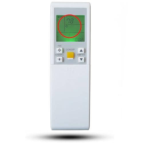 Replacement Remote Control Compatible for Daikin Air Conditioner FTXN09KEVJU FTXN12KEVJU FTXN15KVJU FTXN18KVJU FTXN24KVJU