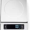 OXO Good Grips Stainless Steel Food Scale with Pull-Out Display, 11-Pound 