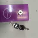 1 Pack Metal Box for Gamblers Pocket Sized Winner Bank Casino Cash Box with 2 Keys Portable Casino Money Safe strongbox for Cash Saving Go Home Money Gifts (Purple)