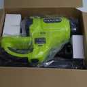 Leaf Blower Cordless with 2 x 4.0Ah Battery Operated and Fast Charger, 650CFM 280MPH Electric Leaf Blower, 3 Speed Mode, 20V Powered Handheld Blowers for Lawn Care, Blowing Leaves, Small Gravel, Green