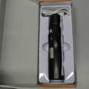 Petsaunter Dog Nail Grinder, 2-Speed and LED Light, Touch-Switch, TypeC, Quiet and Low-Vibration Dog Nail Trimmers, and 3 Ports for Large Dogs, Medium, Small Dogs Cats Pets with Hard or Thick Nail (Black)