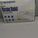 Westinghouse Electric Blanket Full Size, Soft Plush Sherpa Heated Blanket with 10 Heating Levels & 1-12 Hours Auto-Off, Machine Washable, 80x84 inches, Charcoal