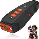 2026 Upgraded Anti Barking Device for Dogs, Ultrasonic Dog Bark Deterrent, Dog Bark Deterrent Devices, Best Anti-Barking Device, 3 Modes & LED Light Portable Indoor & Outdoor (Black)