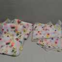 Mifoci 36 Pcs Tea Party Paper Plates Floral Food Trays 5 Lbs Large Disposable Serving Trays Vintage Nacho Boats for Birthday Weddings Bridal Showers Mother's Day Supplies Spring Decorations