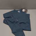 Dickies Men's Big and Tall Long Sleeve Heavyweight Crew Neck (X-Large Tall, Baltic Blue)