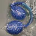 iClever Kids Bluetooth Headphones with LED Lights, 43H Playtime, TypeC Fast Charging, BTH18 Safe Volume 74/85dBA, Bluetooth5.3,Toddler Headphones Aux Cord for iPad/Tablet/Travel/School, Blue