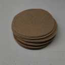 Yunlly Set of 48 Burlap Round Placemats Bulk Burlap Farmhouse Placemats Heat Resistant Round Table Mats Circle Jute Charger Place Mats Thanksgiving Christmas Rustic Table Decorations (11.8 in, Brown)