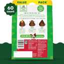 Greenies Pill Pockets for Dogs Large Size, Dog Treat Pouch for Capsule Medication, Hickory Smoke Flavor, 15.8 oz. Pouch (EXP 04/17/26)