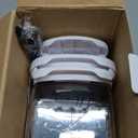 Ourokhome Food Chopper with Container, Manual Mandolin Vegetable Slicer Onion Dicer with 8 Blades, Hand Veggie Shredder for Potato, Tomato, Essential Kitchen Gadgets (8 in 1, White)