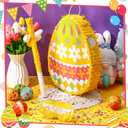Sratte Easter Pinata Decorations Bunny Pinata Kit Easter Egg Pinata for Easter Birthday Party Anniversary Celebration Decoration (Egg)