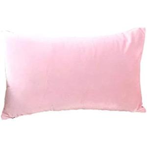 Velvet Solid Embroidered 4 Colors, Velvet Soft Cushion Cover Set 18x18in Home Car Decorative Pillowcase 12x20in (Pink, 12x20(1 Piece))