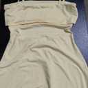 Women's Summer Sexy Sleeveless Backless Solid Paghetti Strap Dress, M