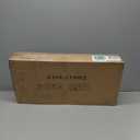 SwallowLiving Small Drink Table, Black Wooden Round Side Table, Narrow Modern End Table with Pedestal Stand for Small Spaces, Beside Sofa Couch & Office, Tall Plant Display Stand, 12" W x 25" H