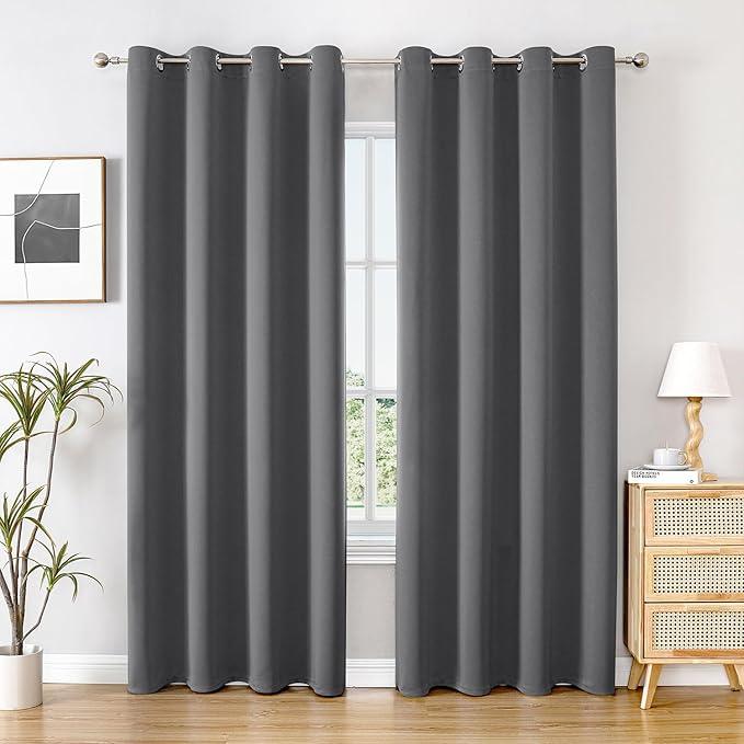 Blackout Curtain 2Pcs 80x50Inc