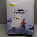 Sunflower Queen Mattress Pad, Hypoallergenic Cotton Mattress Cover, 18-22" Extra Deep Pocket Quilted Protector, Breathable&Noiseless