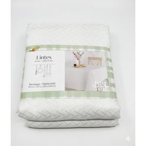 Lintex Rectangle Tablecloth 60 x 120 in (152 x 305 cm), White