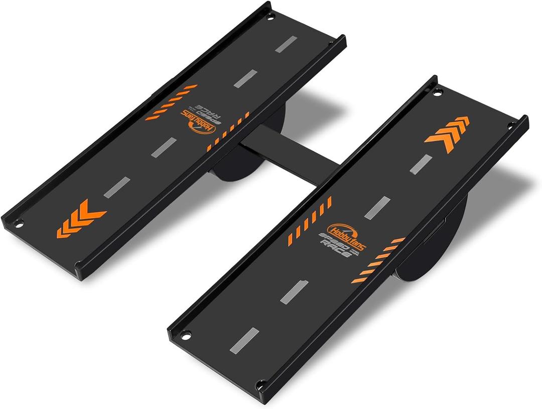 Hobby Fans RC Car Jump Ramp Takeoff Board Stunt Playset for 1/8 1/10 1/12 1/14 1/16 RC Crawler Accessories