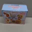 KSABVAIA Plush Teddy Toy Puppy Electronic Interactive Dog - Walking, Barking, Tail Wagging, Stretching Companion Animal for Kids Toddlers