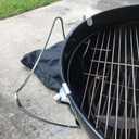 Outspark Grill Lid Holder-BBQ Accessories for All Weber 18/22/26 Inches Charcoal Kettle Grills, Grill Slide a Side Lid Prop,Stainless Steel