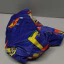 Lukeight Excavator Stuffed Animals Storage Bean Bag Chair Cover - Premium Velvet Organizer with YKK Zipper Holds 60+ Plush Toys, Washable Kids Room Decor (No Filling, Large)