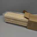 LazBlinds No Tools No Drill Cordless Bamboo Roman Shades, Privacy Window Treatment, Roll Up Bamboo Blinds for Windows 30'' W x 64'' H, Natural