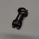 Azarxis 31.8mm Stem 45mm 60mm 70mm 80mm 90mm 100mm 110mm 120mm 0/7 Degree Bike Stem Mountain Bike Stem Short Handlebar Adjustable Stem for Bicycle, Road Bike, MTB, BMX, Fixie Gear, Cycling (Black)