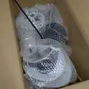 MUMTOP Solar Christmas Outdoor Decoration, Solar Powered Snowman Wind Spinner with LED Lights for Holiday, Party, Xmas, Yard, Garden