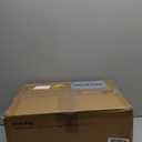 AMADA HOMEFURNISHING 8x10 Area Rug, Washable Low-Profile Large Area Rug with Non-Slip Backing & Durable Edge Binding, Vintage Large Rugs for Living Room, Bedroom (Ivory/Blue)