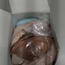 WEOK Puppy Heartbeat Toy, Dog Heartbeat Toy for Separation Anxiety Relief, Puppy Toy with Heartbeat Stuffed Animal Anxiety Calming Behavioral Aid Plush Toy for Dogs Cats Pets (Brown +)