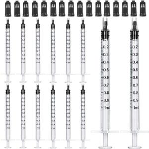 1ml Syringes with Caps (Pack of 100)