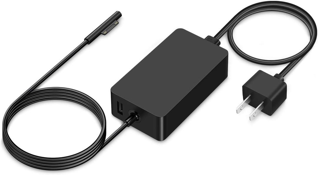 Charger for Surface Pro, Surface Go, Surface Book Laptop Computer 65W 44W 36W 24W Fast Power Adapter