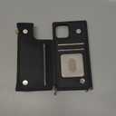 Bocasal Crossbody Wallet Case for iPhone 12/12 Pro with Card Holder,Zipper Card Slot Protector Shockproof Purse Cover with Removable Cross Body Strap 6.1 Inch(Black)