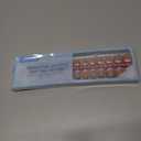 300Pcs Square French Tip Press on Nails, Pink Blue Extra Short Soft Gel Nail Tips, Pre-lasting Acrylic Fake Nails, No Need to File False Nail Tips Extension for Women Nails DIY in 15Sizes