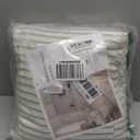 TISPLR Striped Duvet Cover King Washed Microfiber Jacquard 3 Pieces Bedding Set, White Grayish Green Vertical Ticking Stripes Pattern Comforter Cover with Zipper Closure Breathable Durable Soft Comfy,Grayish Green (No Comforter), King