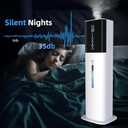 2.11Gal Ultrasonic Cool Mist Humidifier with Timer and Humidistat for Large Rooms - Home, Bedroom, Baby, Adults, Plants