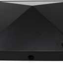 Black Plastic Pyramid True 8" x 8" (200mm x 200mm) Fence Post Cap with Pre-Drilled Holes (1)