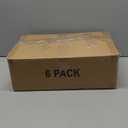 Thickened Clear Shoe Storage Organizer with Magnetic Door, Sturdy Stackable Shoe Boxes for Closet, Collapsible Space-Saving Shoe Rack for Sneakers & Boots, Plastic Shoe Cabinet Box Set, 6 Pack, White