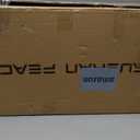 Dog Ramp for Bed, Adjustable Pet Ramps for Dog to Get on Bed, Non-Slip Rubber Surface - Folding Wooden Dog Ramp for Small/Large/Old Dogs, Adjustable up to 27.5 inch High Beds, Safety Railings