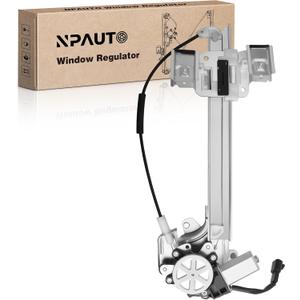 Rear Passenger Side Power Window Regulator with Motor Replacement for 2000 2001 2002 2003 2004 2005 Buick Lesabre Custom Limited Sedan, Right, 741-812