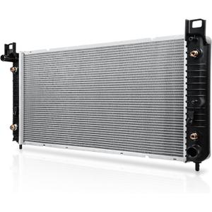 DWVO 34'' Core Radiator Compatible Compatible with Chevy Silverado Suburban GMC Yukon Sierra Tahoe Escalade Hummer H2 4.3L 4.8L 5.3L 6.0L 6.2L V8 DWRD1001