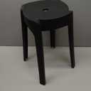 Nosiny 6 Pack Plastic Stackable Stools 18 Inch Portable Nesting Stack Stools Round Colorful Backless Bar Seating for Home Party Office