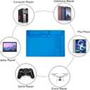 Premium Heat Resistant 932F Blue Magnetic Repair Work Mat Large Silicone Soldering Mat for Soldering, Electronics, Computer Cellphone Repair, BGA Soldering Gun Iron Workbench Protection