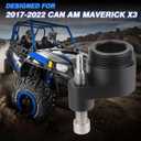 Chelhead CVT Belt Changing Tool with T30 Torx Wrench Compatible with Can-Am Maverick X3 MAX Trail 1000R 2017+, 529000088 (Black)