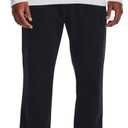 Under Armour Men's Rival Fleece Pants (Medium, (001) Black / / White)