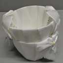 Flower Girl Baskets for Wedding,Ivory Flower Girl Basket With Pearl Handle set of 2,Wedding Baskets for Flower Girls