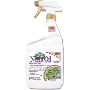 Bonide Captain Jack's Neem Oil, 32 oz Ready-to-Use Spray, Multi-Purpose Fungicide, Insecticide and Miticide for Organic Gardening 
