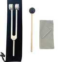OM 136.1 Hz Tuning Forks for Healing Chakra Tuning Forks Weighted Angel Tuning Forks Medical Sonic Slider Tuning Fork 136.1hz Frequency Generator for Healing Yoga