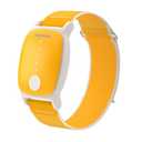 EmeTerm Explore for Kids FDA-Cleared Anti-Nausea Wristband IP68 Waterproof Morning Motion Sickness Relief Band Rechargeable Classic Strap Design Drug Free Non-drowsy Without Side Effects Sunny Yellow