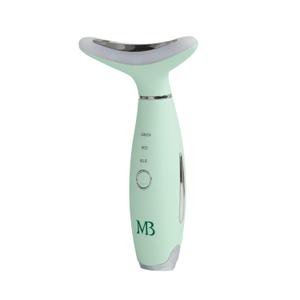 Mario Badescu Triple Light Thermal Face and Neck Massager, Red, Blue & Green LED Light Therapy Facial Device, Warm Massage & Vibrations for Firming, Sculpting & Radiant Skin Mario Badescu Triple Light Thermal Face and Neck Massager, Red, Blue & Green LED Light Therapy Facial Device, Warm Massage & Vibrations for Firming, Sculpting & Radiant Skin